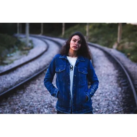 Veste en Jean Bleu - MAZIJ