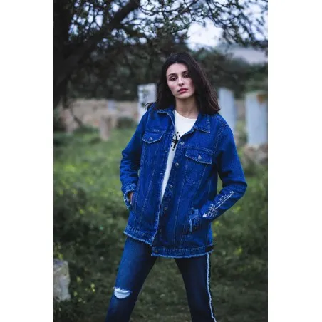Veste en Jean Bleu - MAZIJ