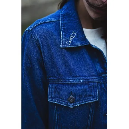Veste en Jean Bleu - MAZIJ