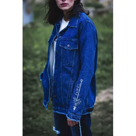 Veste en Jean Bleu - MAZIJ