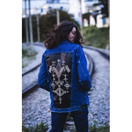 Veste en Jean Bleu - MAZIJ