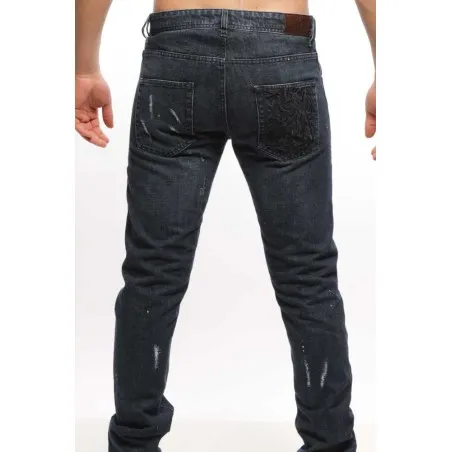 Pantalon jean bleu - MAZIJ