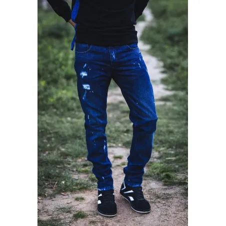 Pantalon jean bleu - MAZIJ
