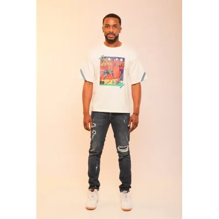 T-SHIRT OVER SIZE SNOOPDOGG - MAZIJ