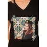 T-shirt Over size Laetitia Casta - MAZIJ