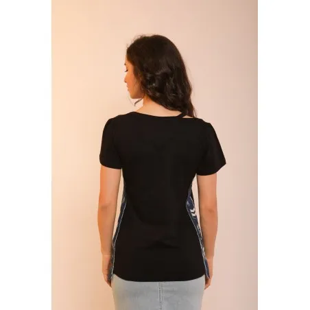 T-shirt Over size Laetitia Casta - MAZIJ