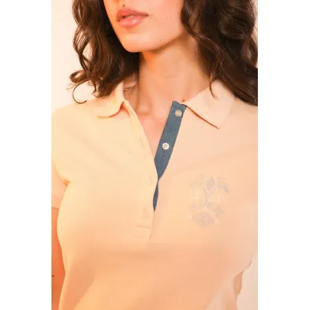 POLO SAUMON FEMME - MAZIJ