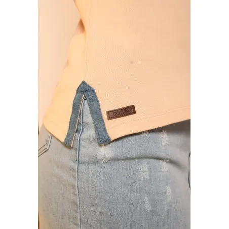 POLO SAUMON FEMME - MAZIJ