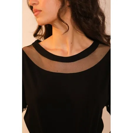 ROBE NOIR ET JEAN - MAZIJ