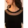 ROBE NOIR ET JEAN - MAZIJ