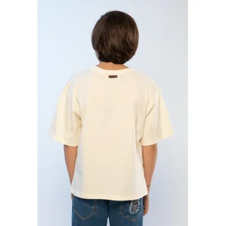 TEE-SHIRT ECRU NARUTO - MAZIJ