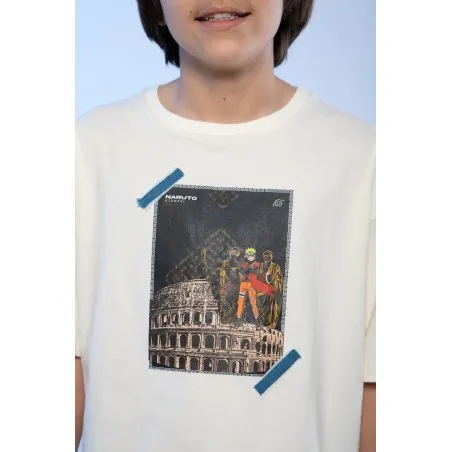 TEE-SHIRT ECRU NARUTO - MAZIJ