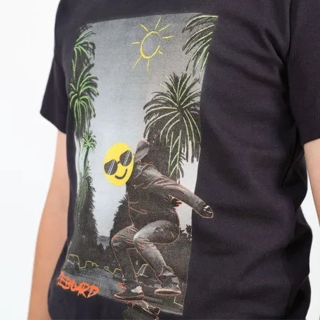 T-shirt garçon manches courtes SKATE BOARD - KONTAKT