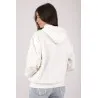SWEATSHIRT ECRU AVEC UNE IMPRESSION FAIENCE - MAZIJ