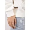 SWEATSHIRT ECRU AVEC UNE IMPRESSION FAIENCE - MAZIJ