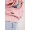 SWEATSHIRT ROSE AVEC UNE IMPRESSION FAIENCE - MAZIJ