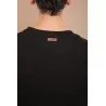 Sweat-shirt noir avec broderie phénicienne - MAZIJ