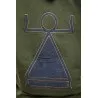 Sweat-shirt robe vert avec capuche - MAZIJ