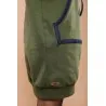 Sweat-shirt robe vert avec capuche - MAZIJ