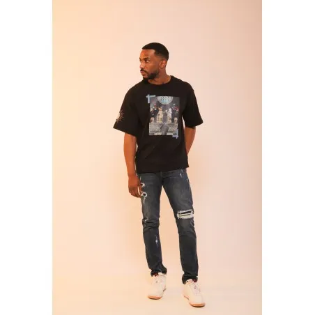 T-SHIRT OVER SIZE RICK&MORTY - MAZIJ
