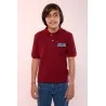 POLO BORDEAUX GARÇON - MAZIJ