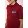 POLO BORDEAUX GARÇON - MAZIJ