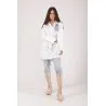 CHEMISE BLANCHE POCHE JEAN - MAZIJ