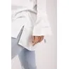 CHEMISE BLANCHE POCHE JEAN - MAZIJ