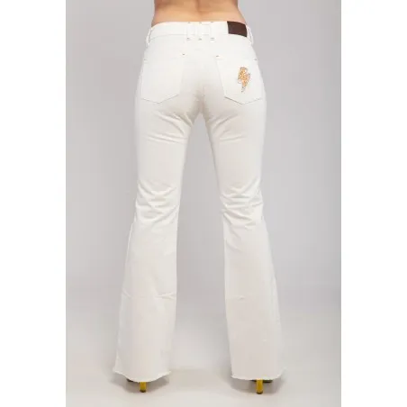 Pantalon jean blanc - MAZIJ