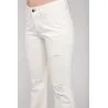 Pantalon jean blanc - MAZIJ