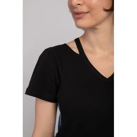 Teeshirt noir avec jean - MAZIJ