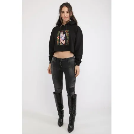 SWEAT-SHIRT BLANCHE NEIGE - MAZIJ