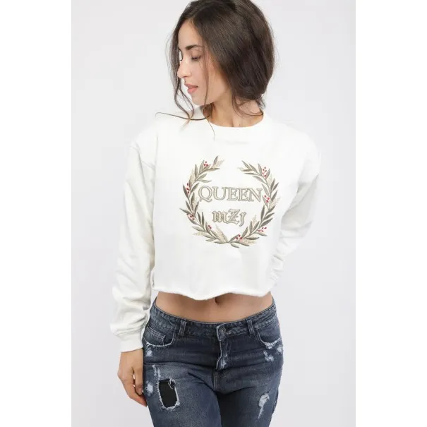 SWEAT-SHIRT AVEC COURONNE - MAZIJ