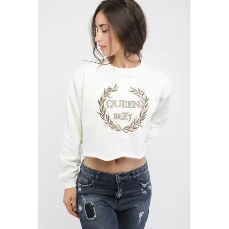 SWEAT-SHIRT AVEC COURONNE - MAZIJ