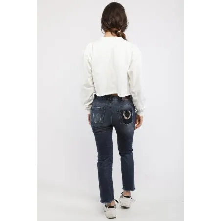 SWEAT-SHIRT AVEC COURONNE - MAZIJ