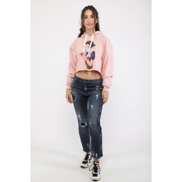 SWEAT-SHIRT BLANCHE NEIGE - MAZIJ