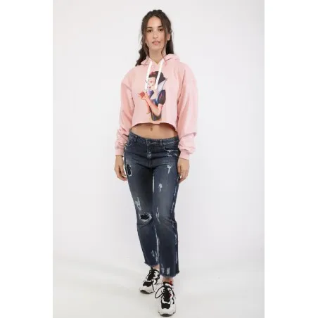 SWEAT-SHIRT BLANCHE NEIGE - MAZIJ