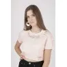 Crop-top Rose - MAZIJ