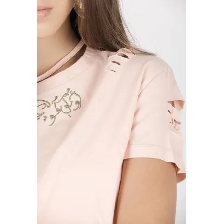 Crop-top Rose - MAZIJ