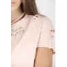 Crop-top Rose - MAZIJ