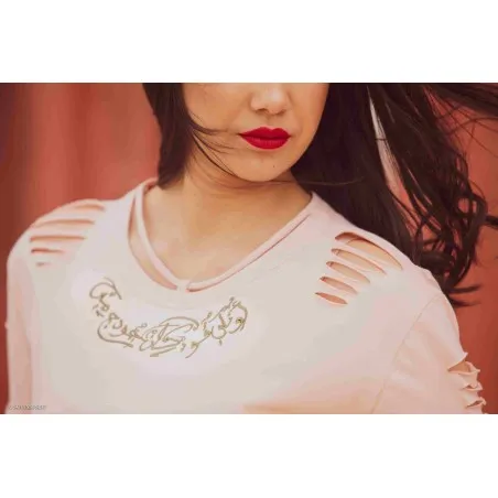 Crop-top Rose - MAZIJ