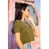 Crop-top Vert - MAZIJ