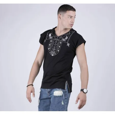 T-shirt Jebba noir - MAZIJ