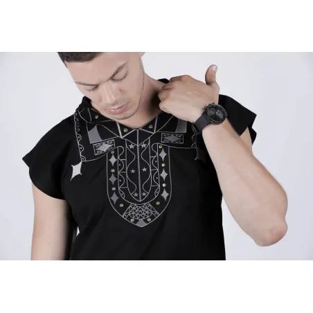 T-shirt Jebba noir - MAZIJ