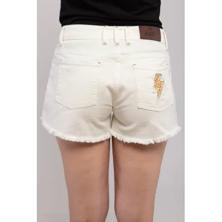 Short jean blanc - MAZIJ