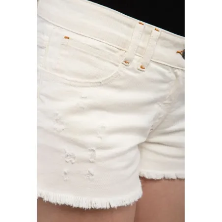 Short jean blanc - MAZIJ