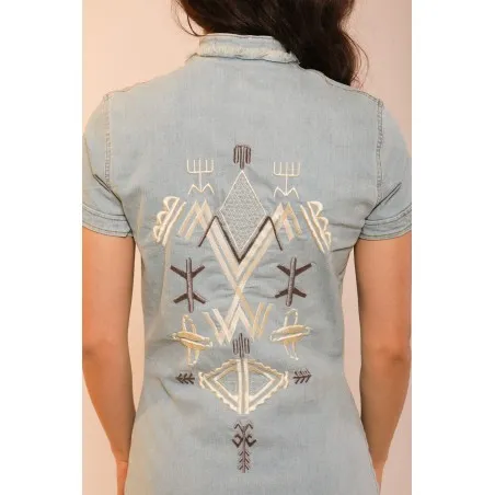 Robe jean claire - MAZIJ