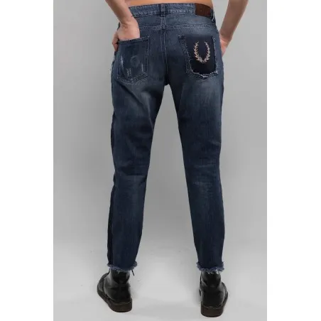Pantalon Jean Bleu délavé - MAZIJ
