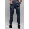 Pantalon Jean Bleu délavé - MAZIJ