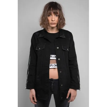 Veste femme Noire pièce unique - MAZIJ